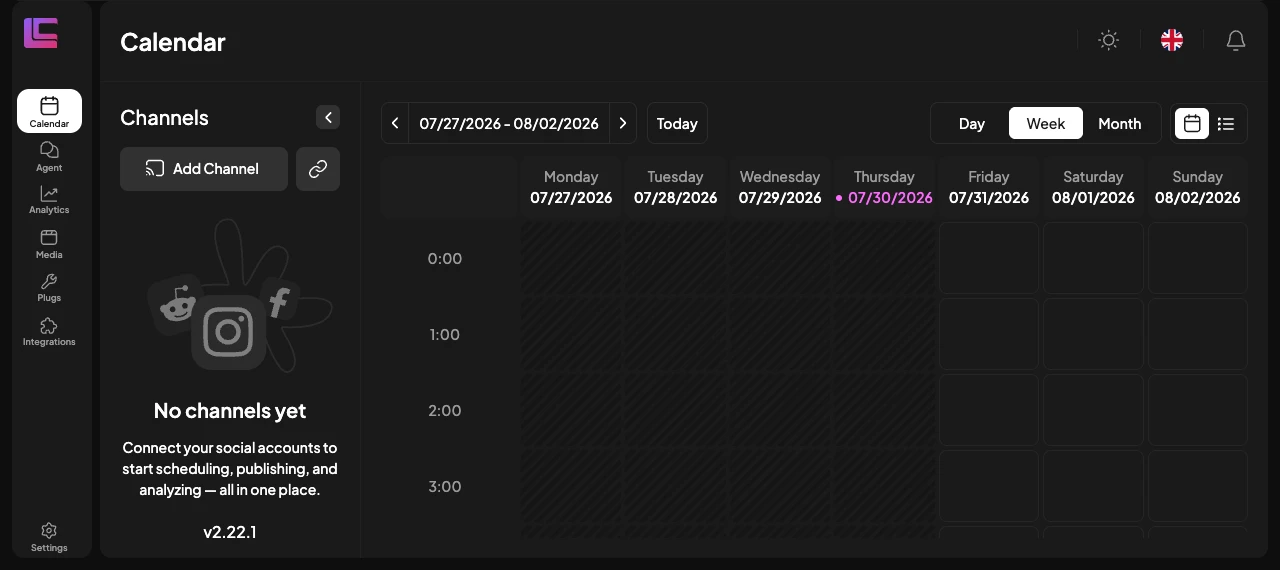 LCS POST content calendar